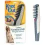 lovecabin Electric Pet Grooming Comb Remove Knot Out Electric Pet Dog Cat Hair Trimmer Safe Grooming Accessories for Dogs, Longhaired Cats, Rabbits Beauty Tools