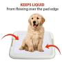 PAWISE Large Dog Training Pad Holder, Best Portable Puppy Trainer - Indoor Dog Potty - Puppy Pad Floor Tray, 24X24