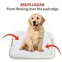 PAWISE Large Dog Training Pad Holder, Best Portable Puppy Trainer - Indoor Dog Potty - Puppy Pad Floor Tray, 24X24