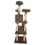LOVEPET 72'' Stable Cute Sisal Cat Climb Holder Cat Tower Multifunction Combination Cat Jumping Platform Cat Furniture Leopard Print (23.23'' x 22.44'' x 71.65'') LOVEPET 72'' Stable Cute Sisal Cat Climb Holder Cat Tower Multifunction Combination Cat Jumping Platform Cat Furniture Leopard Print (23.23'' x 22.44'' x 71.65'')