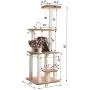 Armarkat A6403 Classic Cat Tree with Basket, 64'', Chocolate Armarkat A6403 Classic Cat Tree with Basket, 64'', Chocolate