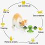 LATTOOK Windmill Cat Toy, Interactive Puzzle Cat Toy with Suction Cup, Scratching Tickle Cats Hair Brush, Portable Turntable Grooming Shedding Massage Tickle with Catnip and Bells LATTOOK Windmill Cat Toy, Interactive Puzzle Cat Toy with Suction Cup, Scratching Tickle Cats Hair Brush, Portable Turntable Grooming Shedding Massage Tickle with Catnip and Bells