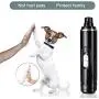 Nisahok Pet Nail Trimmer, Multifunctional Electric Upgraded Version of Pet Nail Trimmer, Painless, Silent and Rechargeable Pet Nail Grinder, Suitable for Large Medium Small Dogs and Cats (Black). Nisahok Pet Nail Trimmer, Multifunctional Electric Upgraded Version of Pet Nail Trimmer, Painless, Silent and Rechargeable Pet Nail Grinder, Suitable for Large Medium Small Dogs and Cats (Black).