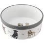 Portmeirion Home & Gifts WN4097-XL Dog Bowl, Ceramic