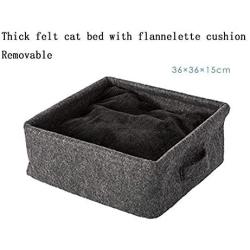 Cozy Cat Condo, Cat Tree Tower, Sisal Scratching Post, Thick Felt Perch, for Indoor Kitten Activity