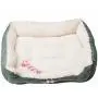Happycare Textiles Rectangle Dog Paw Embroidery Pet bed with Dog bone toys sets Happycare Textiles Rectangle Dog Paw Embroidery Pet bed with Dog bone toys sets