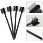 LUTER 4 Pcs Tear Stain Remover Comb Dog Flea Comb Double-Sided Dog Eye Comb Brush Pets Grooming Comb for Dogs Cats Removing Crust and Mucus