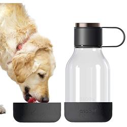 asobu Dog Bowl Attached to Tritan 1 Liter Bottle