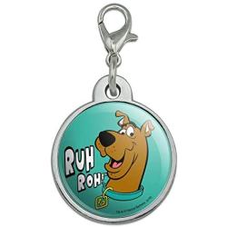 GRAPHICS & MORE Scooby-Doo Ruh Roh Chrome Plated Metal Pet Dog Cat ID Tag
