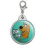 GRAPHICS & MORE Scooby-Doo Ruh Roh Chrome Plated Metal Pet Dog Cat ID Tag