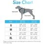 rabbitgoo Dog Harness, No-Pull Pet Harness with 2 Leash Clips, Adjustable Soft Padded Dog Vest, Reflective No-Choke Pet Oxford Vest with Easy Control Handle for Large Dogs, Blue (L, Chest 20.5-36'')
