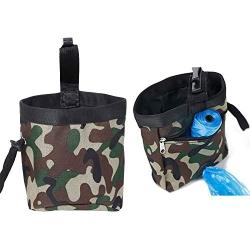 EVBEA Dog Treat Pouch Pet Training Dog Treat Bag Hands Free with Belt Clip and Dog Poop Bag Dispenser Snacks Toys for Small to Large Dogs Reward Walking