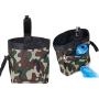 EVBEA Dog Treat Pouch Pet Training Dog Treat Bag Hands Free with Belt Clip and Dog Poop Bag Dispenser Snacks Toys for Small to Large Dogs Reward Walking