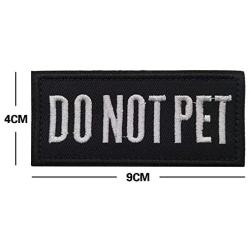 DGSD Patch for Pet Tactical K9 Service Harness Vest,Removable Patches for Service Dog Harnesses & Vest