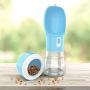 madeking Dog Water Bottle Portable Pet Water Bottle Leak Proof Dog Water Dispenser and Food, Lightweight Dog Travel Water Bottle Bowl for Walking and Trave