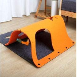 MountainStream-Pet Cat Tunnel - Collapsible Play Toy - Tube Fun for Rabbits, Kittens, and Dogs