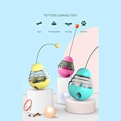 JOYPET Cat Tumbler Treat Ball Toy Interactive Cat Toys Pet Food Dispenser Puzzle Toy Slow Feeder Ball