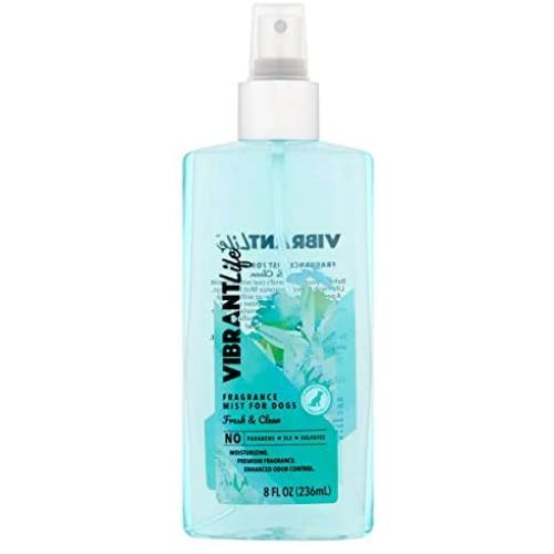 Vibrant Life Fragrance Mist for Dogs Fresh & Clean MOISTURIZING • Premium Fragrance • Enhanced Odor Control