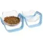 DHAWS Double Cat Dog Bowl Elevated Cat Food Water Bowl 0/18°Tilted Adjustable Food Dish Stand Pet Feeder and Waterer No-Spill, Anti-Overturn, Stress-Free for Cats and Small Dogs DHAWS Double Cat Dog Bowl Elevated Cat Food Water Bowl 0/18°Tilted Adjustable Food Dish Stand Pet Feeder and Waterer No-Spill, Anti-Overturn, Stress-Free for Cats and Small Dogs