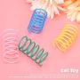 Interactive Cat Toy, Durable Cat Interactive Toy, 12PCS Professional Dog for Pet Cat Cat Spring Toy Interactive Toy