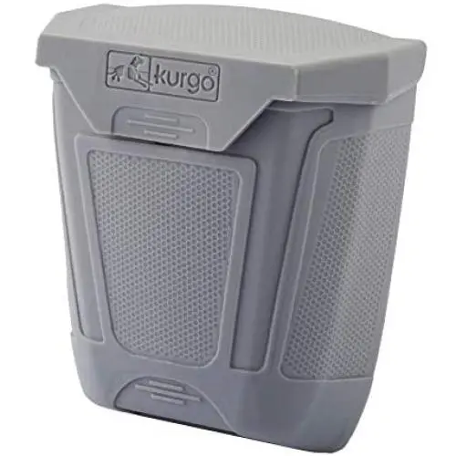 Kurgo Tailgate Dumpster for Dog Garbage & Poop Bags, Magnet Trash Bin for Cars, Attaches to Tailgate/Bumper, Car Waste Basket for Pets, Dog Travel Accessories, Easy to Clean, Charcoal Grey Kurgo Tailgate Dumpster for Dog Garbage & Poop Bags, Magnet Trash Bin for Cars, Attaches to Tailgate/Bumper, Car Waste Basket for Pets, Dog Travel Accessories, Easy to Clean, Charcoal Grey