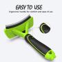 ORFELD Pet Grooming Brush Reduces Shedding by Up to 95% Perfect for Dogs and Cats, Curved Brush Protect Pets