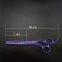 Kingstar 7.0in. Pink Professional Pet Grooming Scissors,Dog Thinning Scissors,Sharp Edge,A431