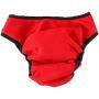 GLE2016 Dog Diapers 3 Pack Washable Female Dog Diapers Wraps, Pet Female Dog Physiological Pants Diaper Underwear Washable Sanitary Panties Reusable Waterproof (XS, Multi-Color)