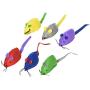 Ethical Felt Mice with Catnip Cat Toy, 6-Pack