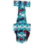 Barkertime Dog Diaper Overall - Made in USA - Holiday Doggie Escape-Proof Washable Dog Diaper Overall, M, Without Tail Hole for Dog Incontinence, Marking, Housetraining and Females in Heat Barkertime Dog Diaper Overall - Made in USA - Holiday Doggie Escape-Proof Washable Dog Diaper Overall, M, Without Tail Hole for Dog Incontinence, Marking, Housetraining and Females in Heat