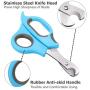 Pet Nail Clipper Paw Guillotine Keep Safe Paw Free Glove Hair Remover Nail File