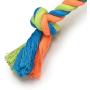 Colorful Toys for Dogs Mighty Bright Colored Knotted Tough Rope Man Tug 12'' Long