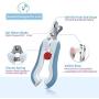 Yuuqiite Pet Nail Clipper for Dogs Cats Small Animals, Nail Trimmer with Safe Guard to Avoid Over Cutting