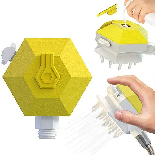 XoXa Pets Shower Bath Brush Attachment, Pet Combing Shower Sprayer,Pet Bath Brush Bathing Tool, Water Sprinkler Massaging Brush for Dogs and Cats,Washing Pets and Cleaning Tub XoXa Pets Shower Bath Brush Attachment, Pet Combing Shower Sprayer,Pet Bath Brush Bathing Tool, Water Sprinkler Massaging Brush for Dogs and Cats,Washing Pets and Cleaning Tub