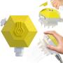 XoXa Pets Shower Bath Brush Attachment, Pet Combing Shower Sprayer,Pet Bath Brush Bathing Tool, Water Sprinkler Massaging Brush for Dogs and Cats,Washing Pets and Cleaning Tub