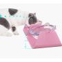 Laifug Elevated Cat Dog Food Water Bowl with 0-15° Adjustable Tilted Non-Slip Rubber Base Pet Feeder Bowl Protect Cats Spine