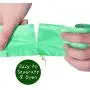 Jubees Dog Poop Bags, Pet Waste Bags, 240 Bags, 100% Made from Cornstarch, 100% Compostable and Biodegradable, 100% Eco-Friendly & Earth-Friendly, Guaranteed Leak-Proof, One FREE Dispenser Included