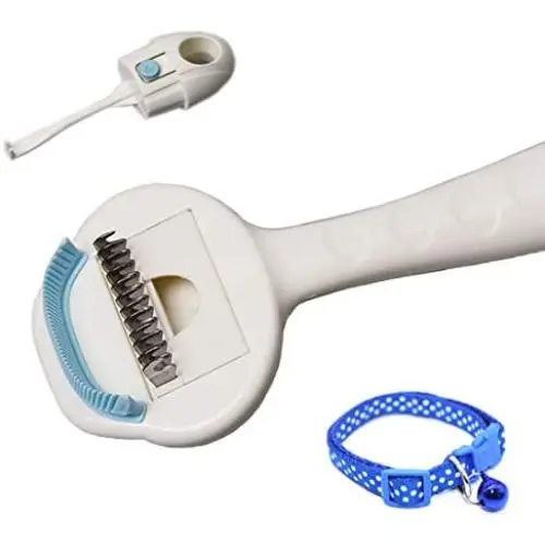 Nareo Cat Brushes Cleaning Slicker Brush cat Brush Slicker Pet Hair Remover Brush,3 in 1 Pet Brush,Effectively Reduces Shedding