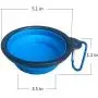leqingchun Portable Travel Bowl Silicone pet Bowl, Collapsible Dog Bowl, cat Bowl Water Supply Travel Bowl leqingchun Portable Travel Bowl Silicone pet Bowl, Collapsible Dog Bowl, cat Bowl Water Supply Travel Bowl