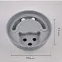 ZHAS Cat Food Bowl,Pet Interaction, Puzzle, stuffy Toy, Tumbler, bite-Resistant bowlblue_25x25x3cm ZHAS Cat Food Bowl,Pet Interaction, Puzzle, stuffy Toy, Tumbler, bite-Resistant bowlblue_25x25x3cm