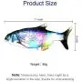 Weidasi Electric Moving Fish Toys with Flashing Lights and Music, Realistic Simulation Fish Toy for Cats, Fun Toy for Cat Exercise, Beating Fish Toys, Swing Fish Interactive Cat Toys Weidasi Electric Moving Fish Toys with Flashing Lights and Music, Realistic Simulation Fish Toy for Cats, Fun Toy for Cat Exercise, Beating Fish Toys, Swing Fish Interactive Cat Toys
