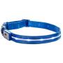 Blazin Safety LED Dog Collar – USB Rechargeable with Water Resistant Flashing Light – XSmall Blue