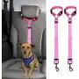 Doggy Car Headrest Restraint - Animal Safety Seat Belt Strap - Adjustable Nylon Fabric Harness for Dog – Easy Vehicle Travel with Pet – Durable Zipline & Tether Backseat for Traveling Doggy Car Headrest Restraint - Animal Safety Seat Belt Strap - Adjustable Nylon Fabric Harness for Dog – Easy Vehicle Travel with Pet – Durable Zipline & Tether Backseat for Traveling