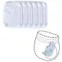 Teamoy Female Dog Diaper Pads, Reusable Doggie Diaper Wraps Liner Pads(Pack of 6), M