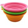 Alfie Pet - Set of 3 ROS Silicone Pet Expandable/Collapsible Travel Bowl - Size: 1.5 Cups