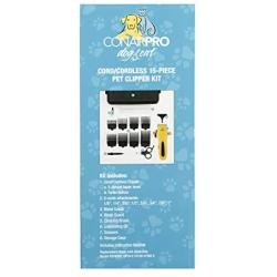 CONAIRPRO dog & cat Cord/Cordless 15-Piece Clipper Kit