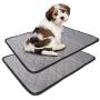 lululun Washable & Reusable Dog Pee Pad, Highly Absorbent Puppy Pad with Waterproof Bottom for Training, Travel, Whelping, Housebreaking, Incontinence, Playpen, Crate.