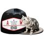 Cirschee Dog Bed House Baseball Cap Pet Bed Cat Bed Pet Cushion Cave Anti-Slip Foldable Waterproof Removable Suitable for Small and Medium Pets Mattress