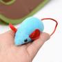 Pet Toys Great Funny Cat Toy Mouse Hole Stick with Bells Grasping Interactive Mouse Hunt Cat Toys