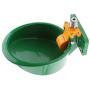 F Fityle 8.6-Inch Water Drinking Filter Fountain Bowl Dog Cat Kitten Drinker -Green